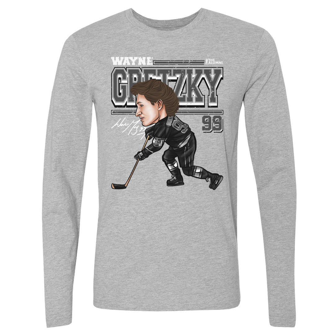 Wayne Gretzky Los Angeles Cartoon WHT product image 1, provided for visual reference and product detail review