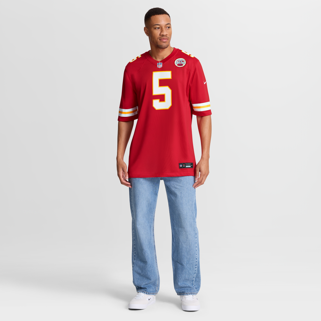 Men's Kansas City Chiefs Mansoor Delane Nike Red Team Game product image 8