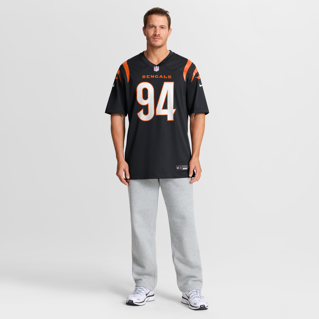 Men's Cincinnati Bengals Sam Hubbard Nike Black Player Game product image 7