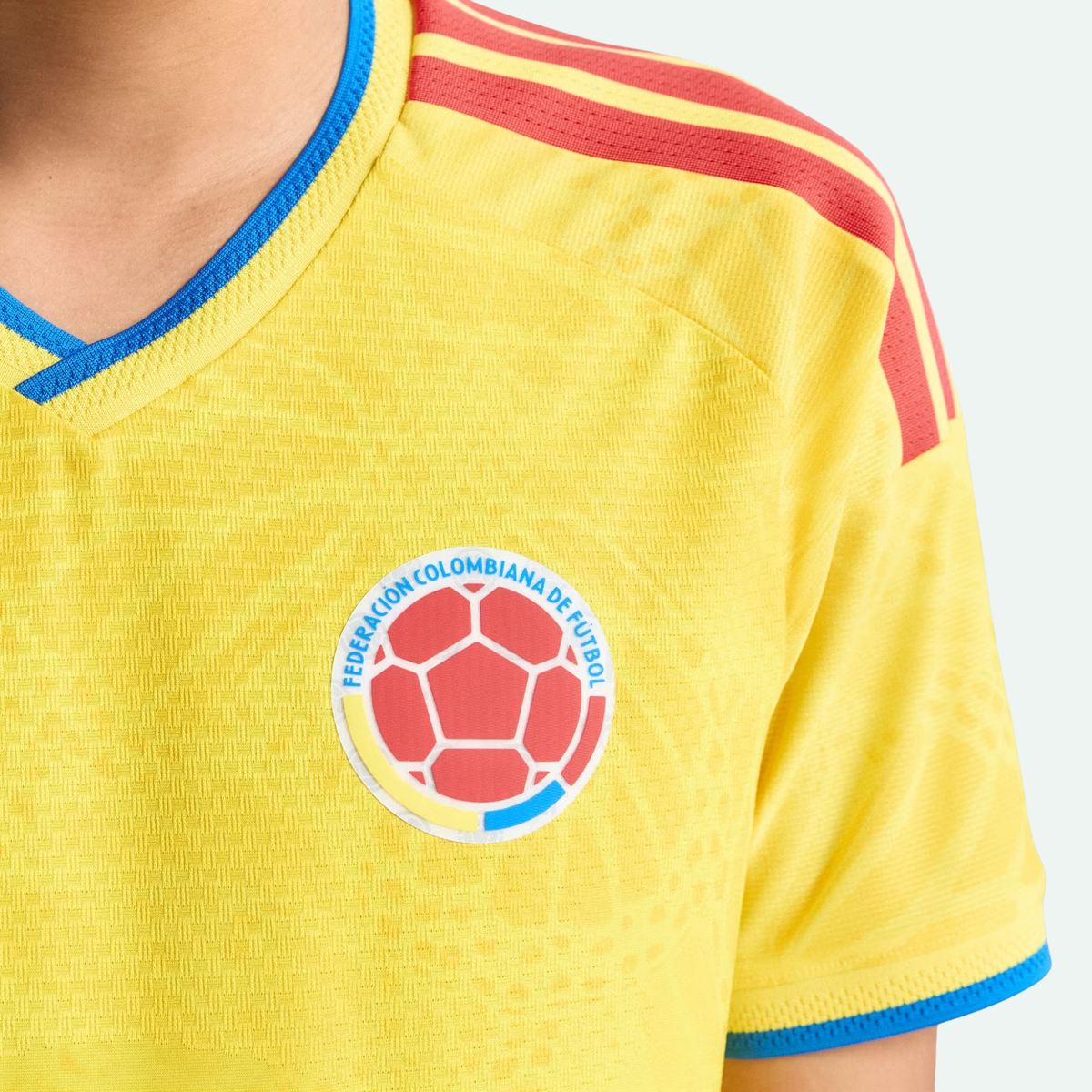 Colombia 26 Home Authentic Jersey product image 3, provided for visual reference and product detail review