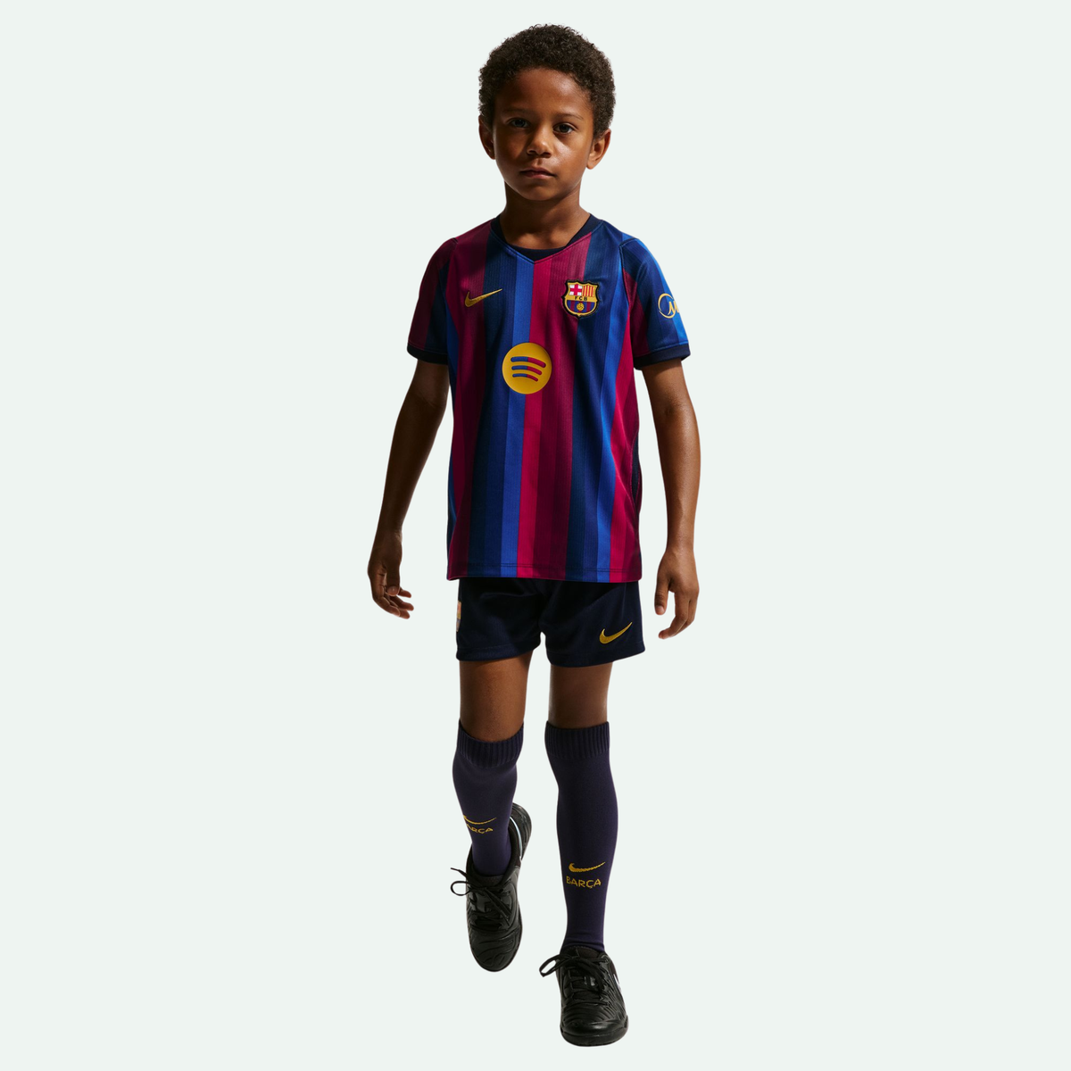 FC Barcelona 26/27 Stadium Home Little Kids Set product image 3, provided for visual reference and product detail review