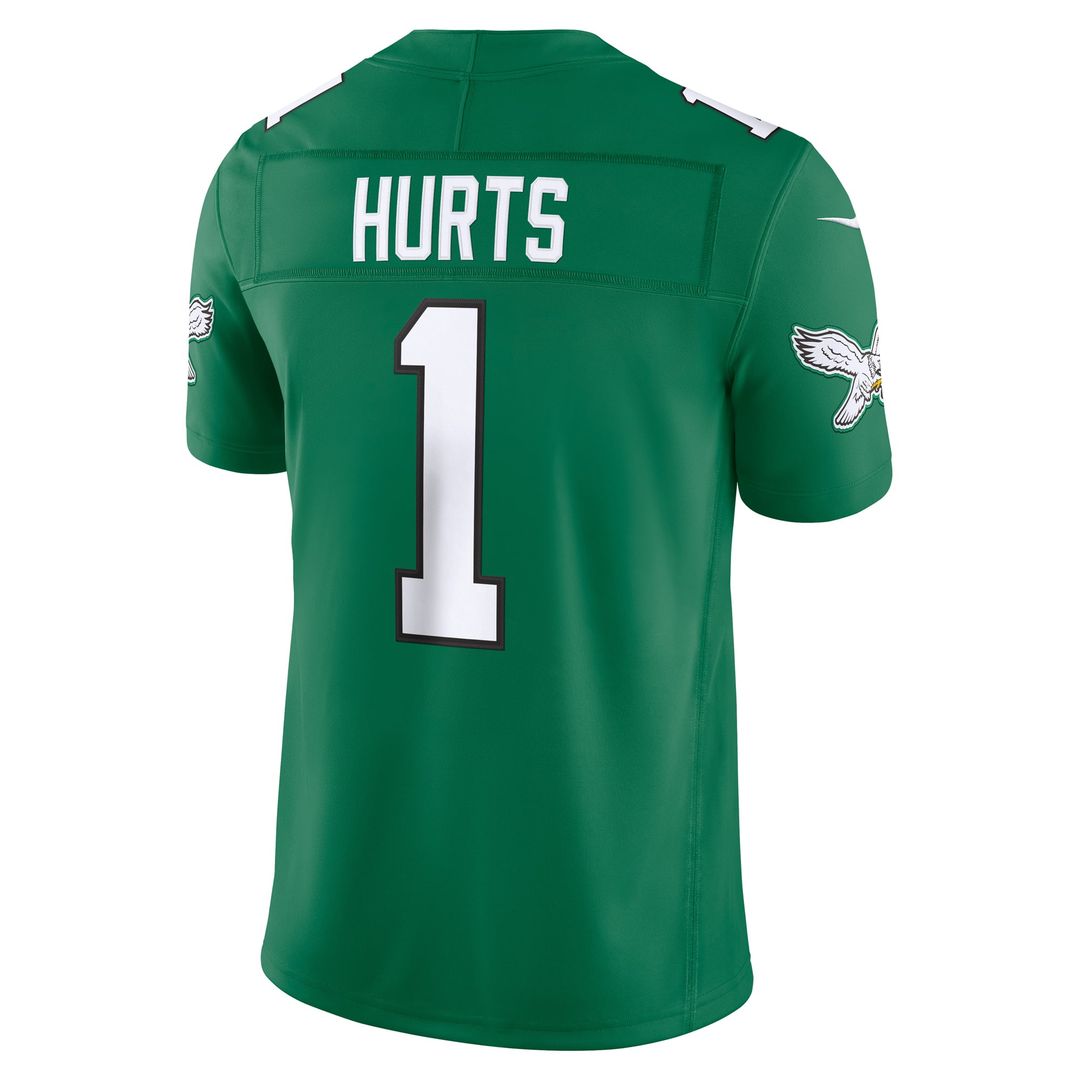 Men's Philadelphia Eagles Jalen Hurts Nike Black Alternate product image 15