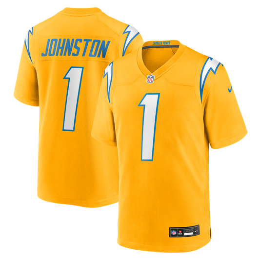 Men's Los Angeles Chargers Quentin Johnston Nike Gold product image 1