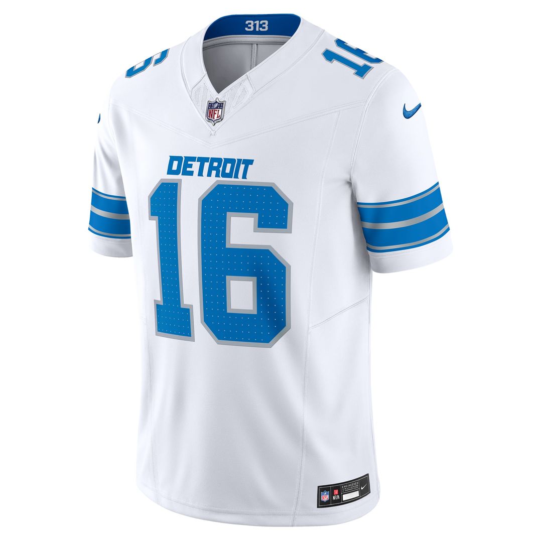 Men's Detroit Lions Jared Goff Nike White Vapor F.U.S.E. product image 5