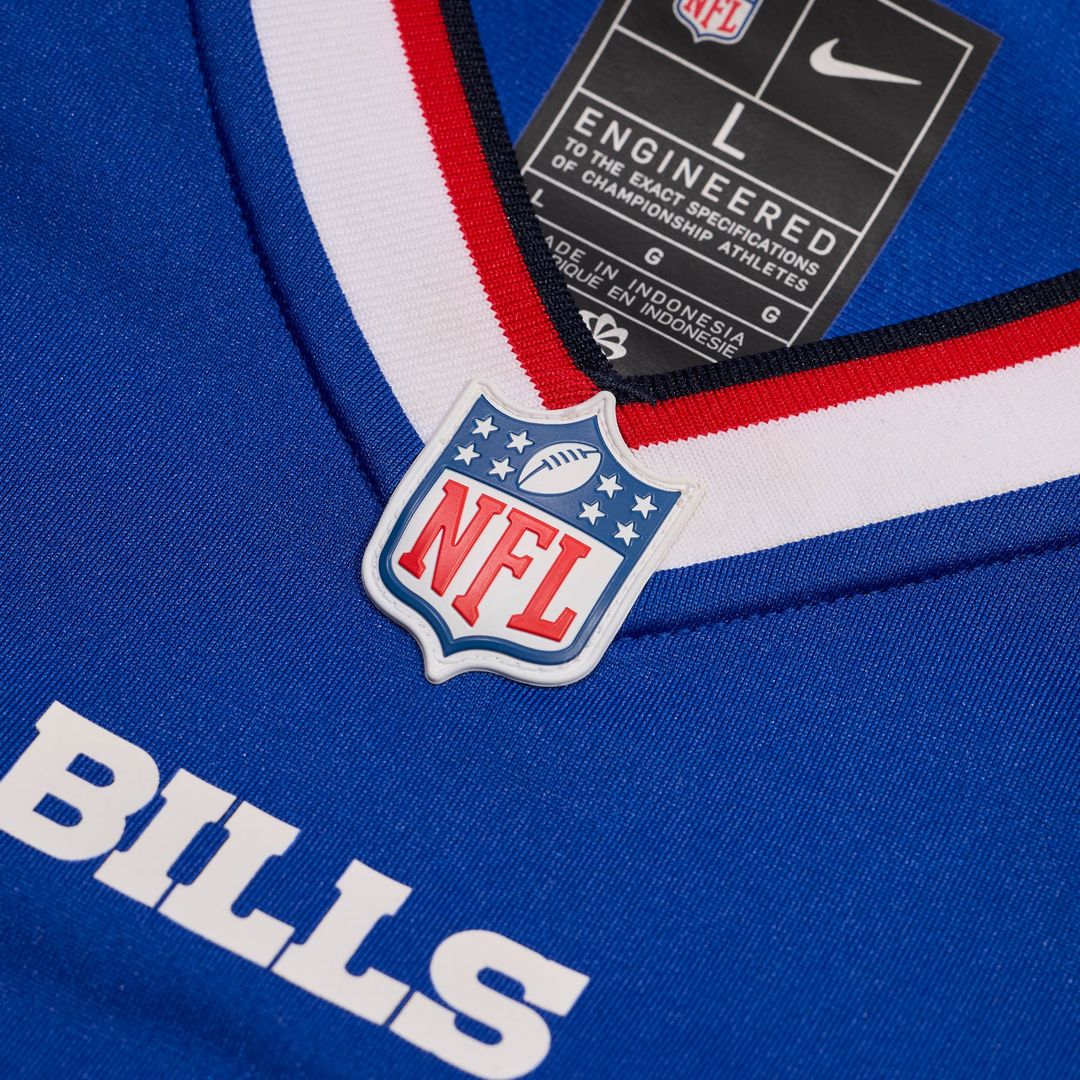 Men's Buffalo Bills DaQuan Jones Nike Royal Game Player product image 4