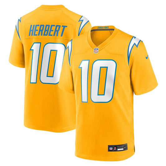 Men's Los Angeles Chargers Justin Herbert Nike Gold product image 1