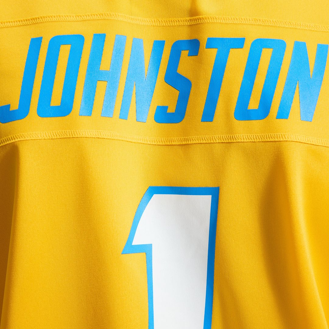 Men's Los Angeles Chargers Quentin Johnston Nike Gold product image 24