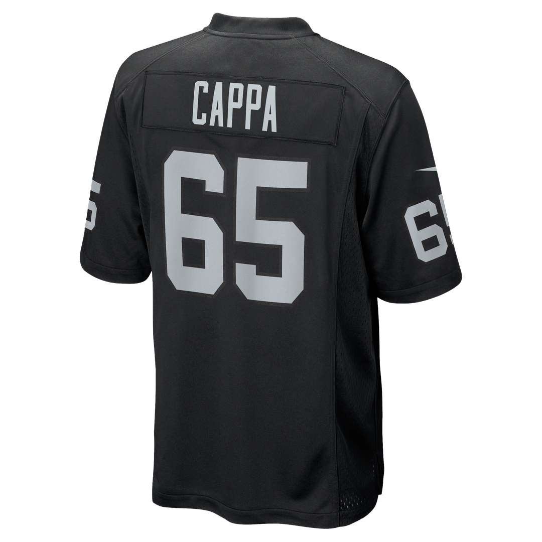 Men's Las Vegas Raiders Alex Cappa Nike Black Team Game product image 3