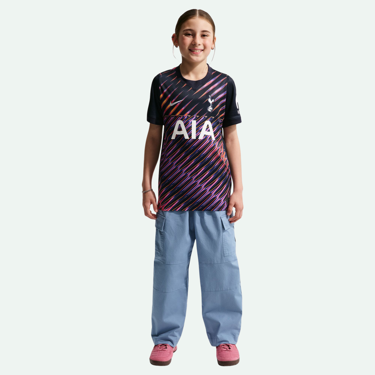 Tottenham Hotspur 26/27 Stadium Away Kids Jersey product image 4, provided for visual reference and product detail review