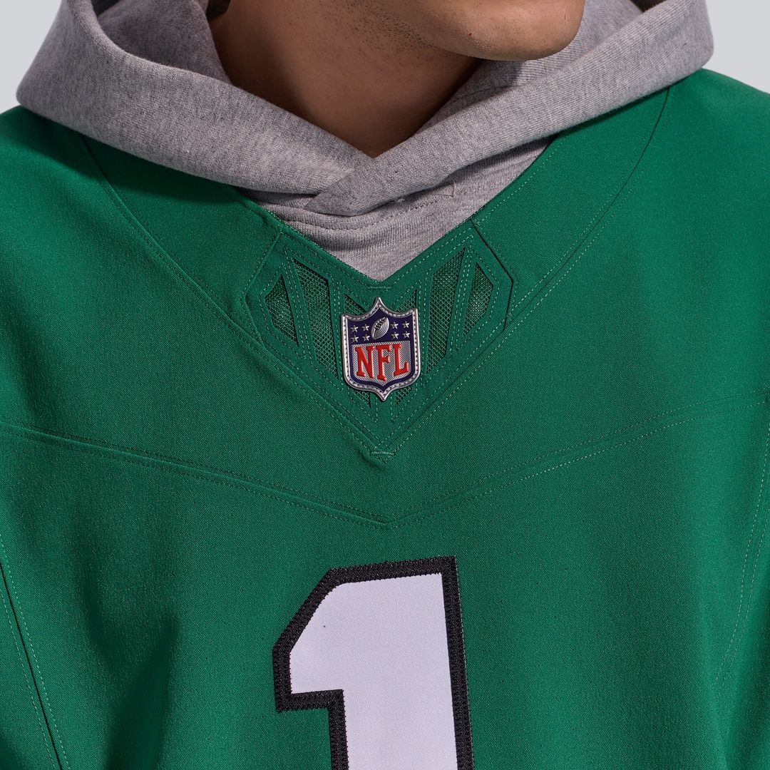 Men's Philadelphia Eagles Jalen Hurts Nike Midnight Green product image 14