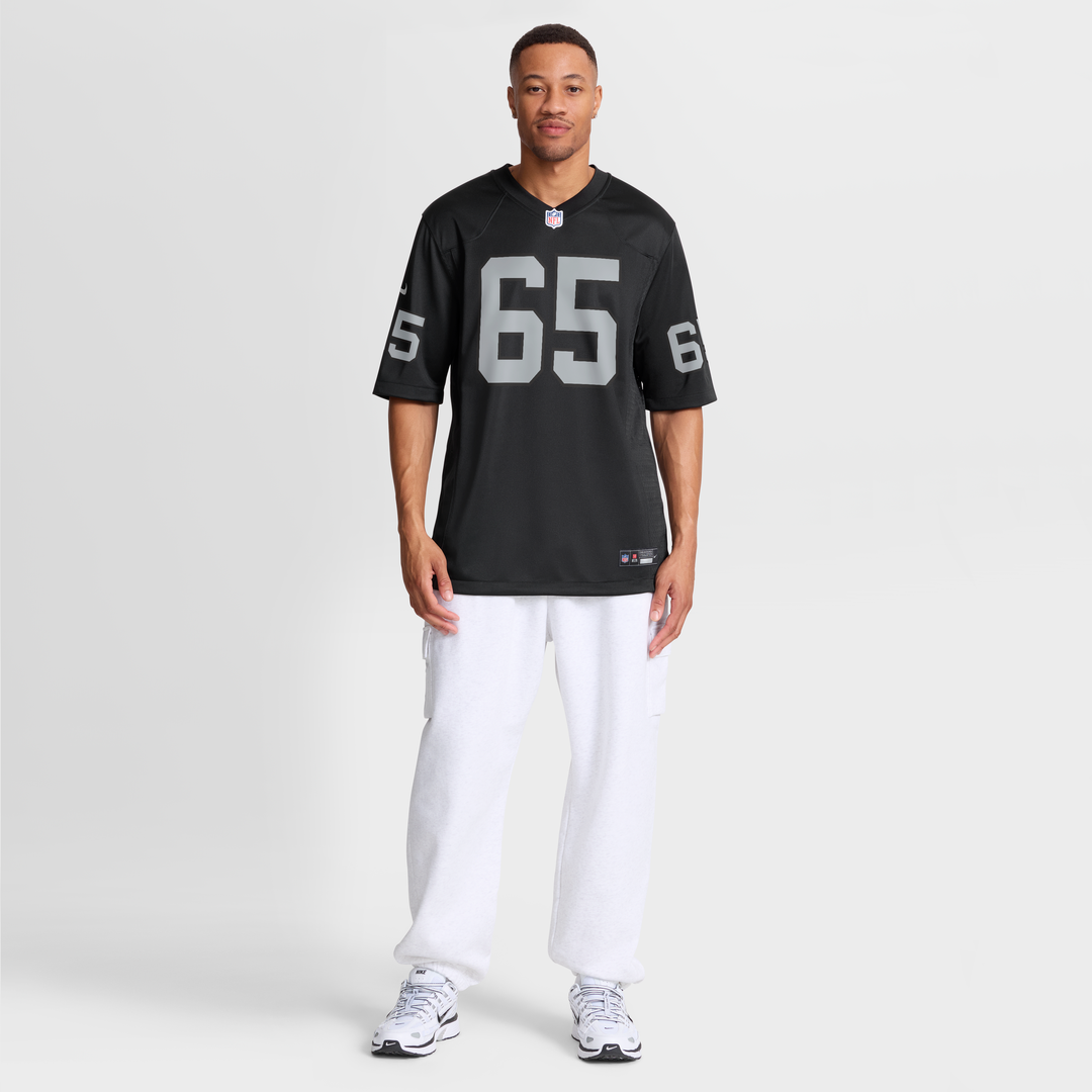 Men's Las Vegas Raiders Alex Cappa Nike Black Team Game product image 4