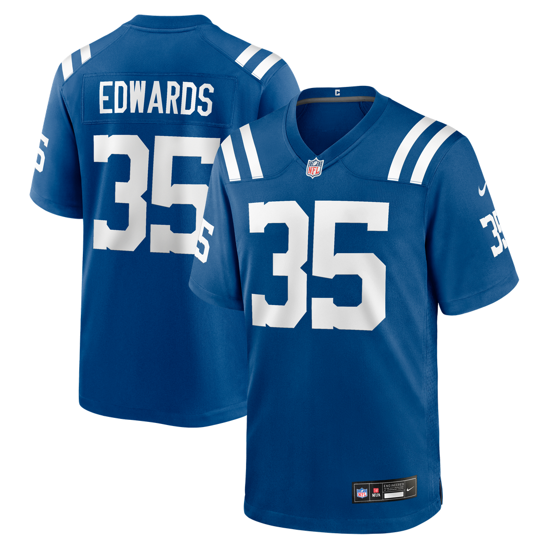 Men's Indianapolis Colts Johnathan Edwards Nike Royal Team product image 1