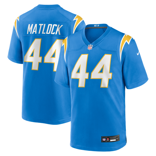 Men's Los Angeles Chargers Scott Matlock Nike Powder Blue product image 1