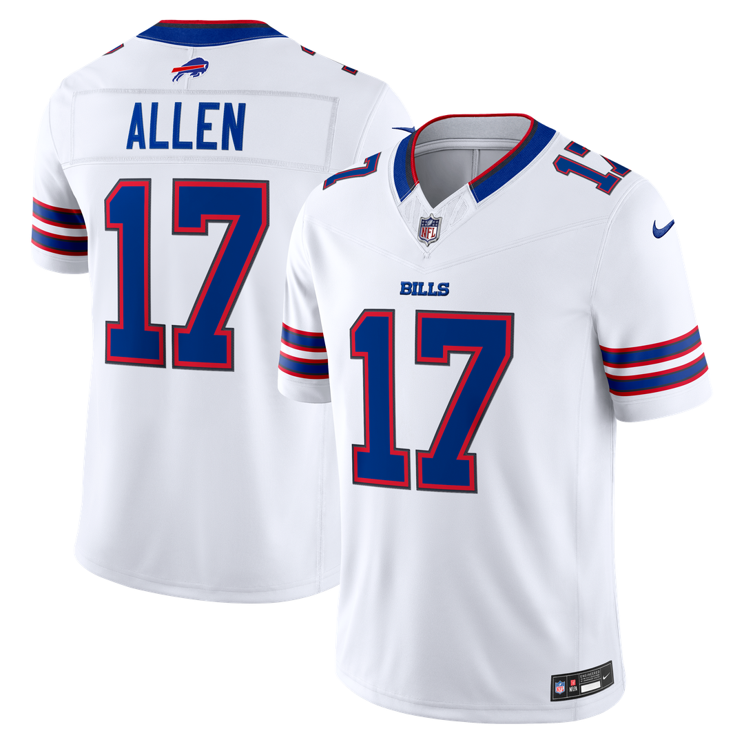 Men's Buffalo Bills Josh Allen Nike White Vapor F.U.S.E. product image 1