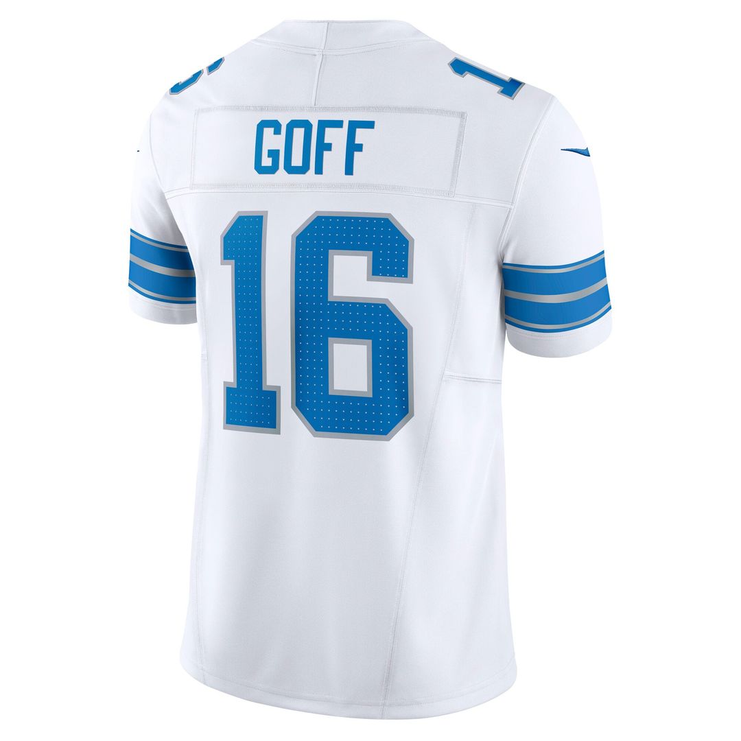 Men's Detroit Lions Jared Goff Nike White Vapor F.U.S.E. product image 3