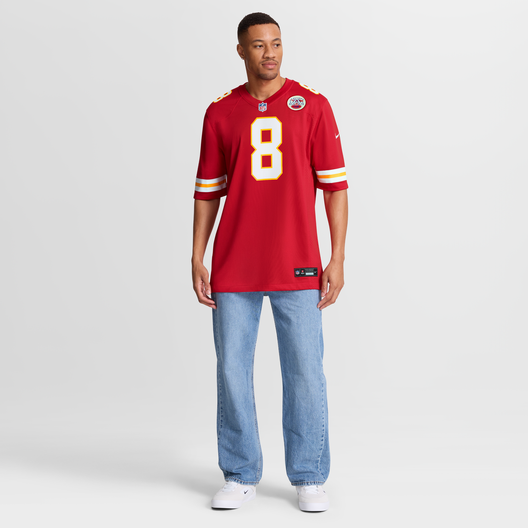Men's Kansas City Chiefs Kristian Fulton Nike Red Team Game product image 9