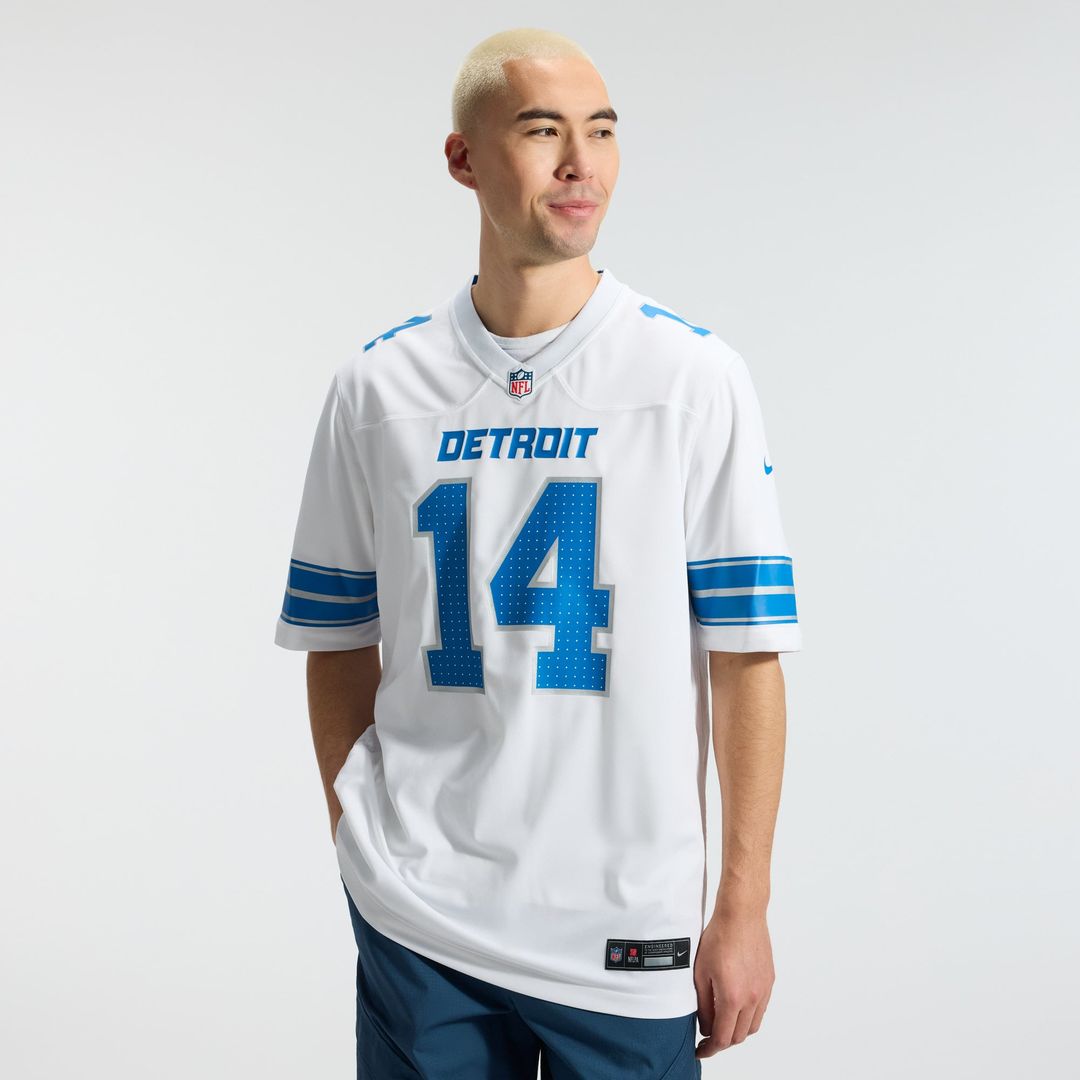Men's Detroit Lions Amon-Ra St. Brown Nike Blue Game Jersey product image 28