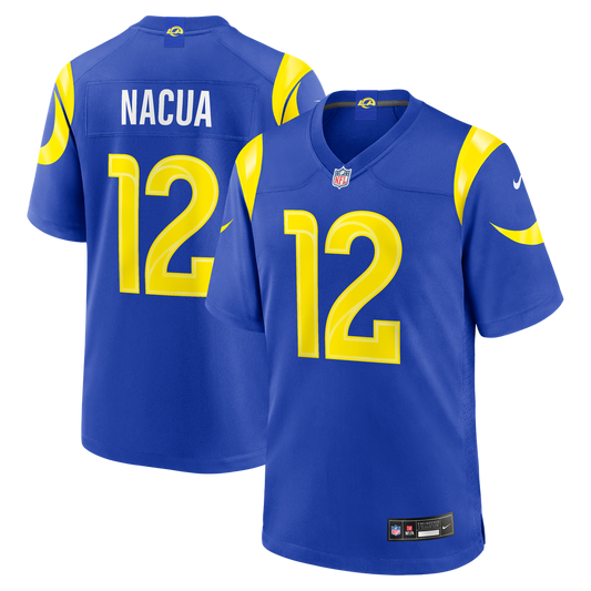 Men's Los Angeles Rams Puka Nacua Nike Royal Team Game product image 1