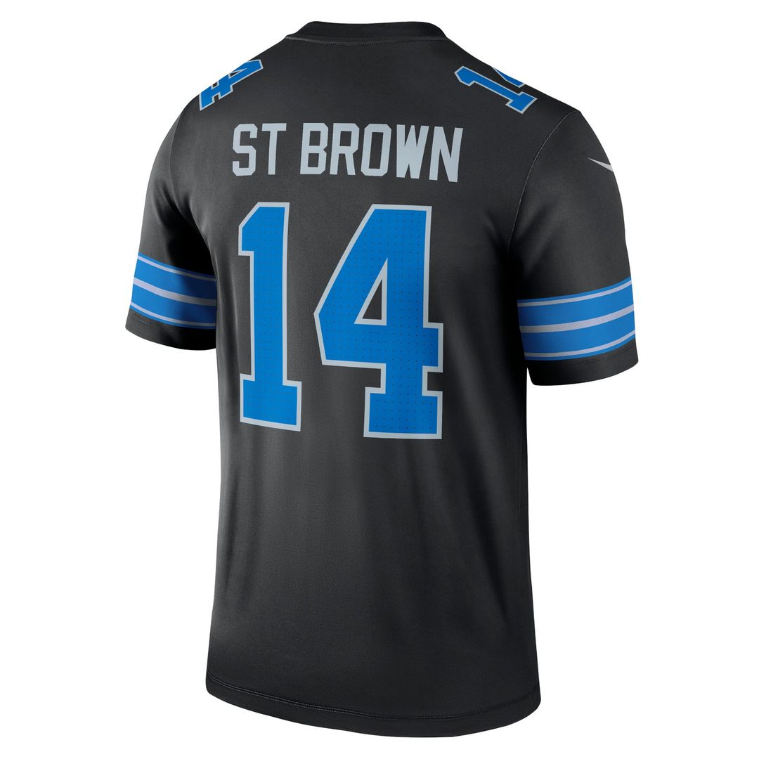 Men's Detroit Lions Amon-Ra St. Brown Nike Blue Legend product image 8