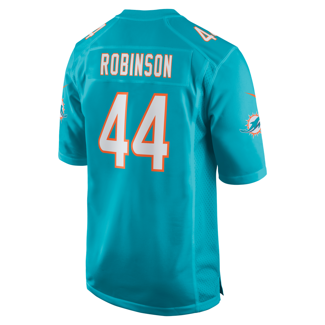 Men's Miami Dolphins Chop Robinson Nike Aqua Player Game product image 3