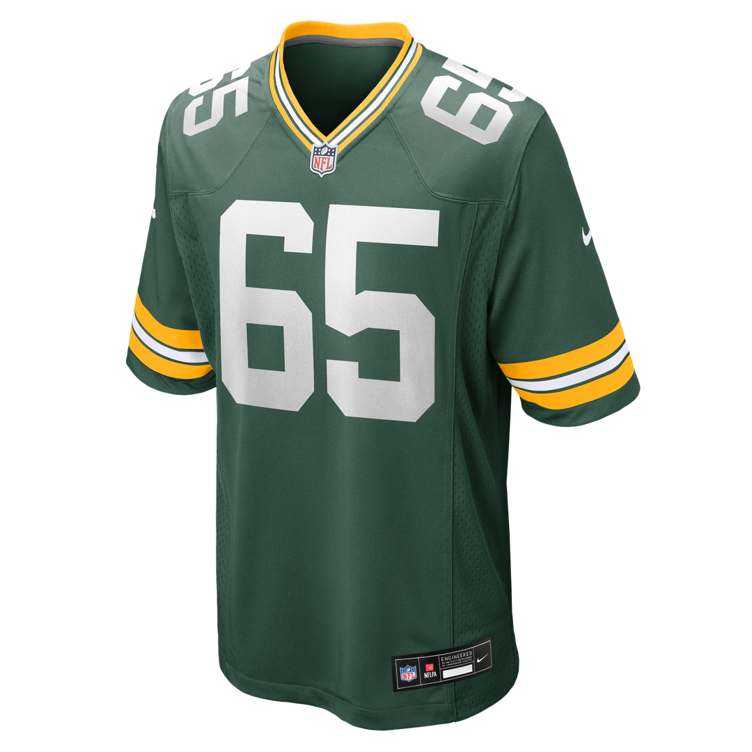 Men's Green Bay Packers Aaron Banks Nike Team Game Jersey product image 2