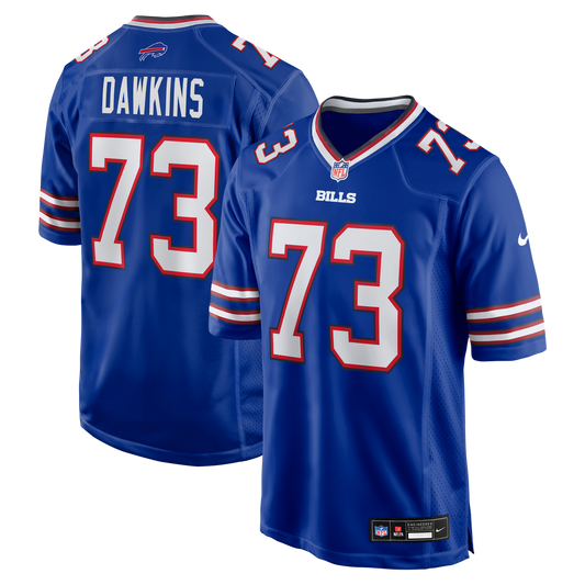 Men's Buffalo Bills Dion Dawkins Nike Royal Game Player product image 1