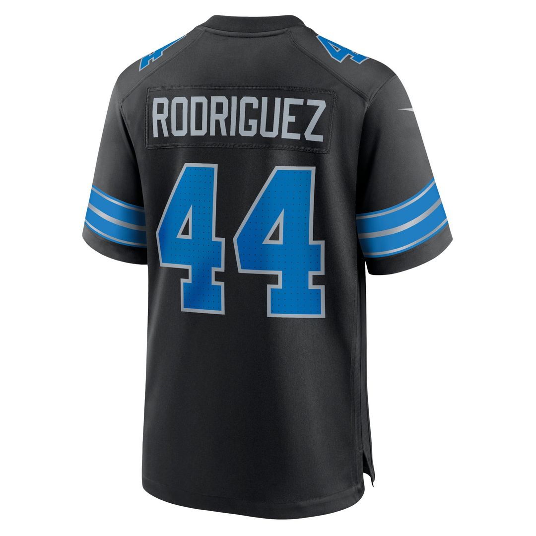 Men's Detroit Lions Malcolm Rodriguez Nike Black 2nd product image 3