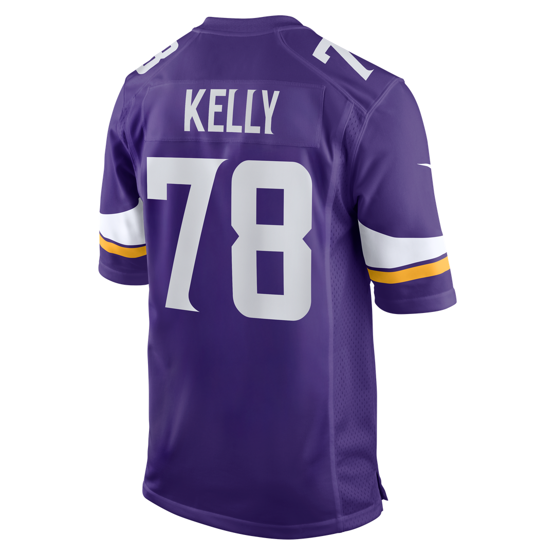 Men's Minnesota Vikings Ryan Kelly Nike Purple Team Game product image 3