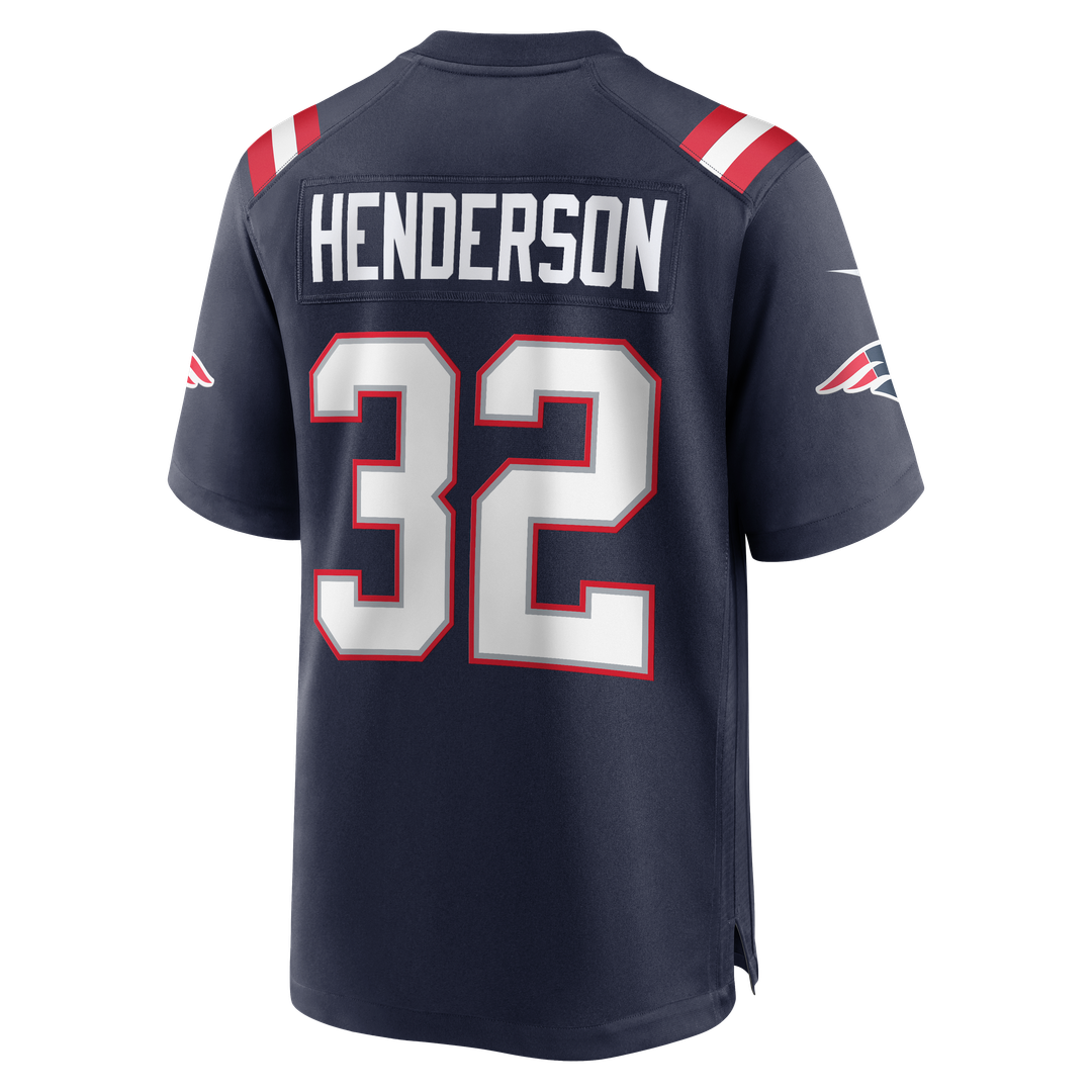 Men's New England Patriots TreVeyon Henderson Nike Red product image 9
