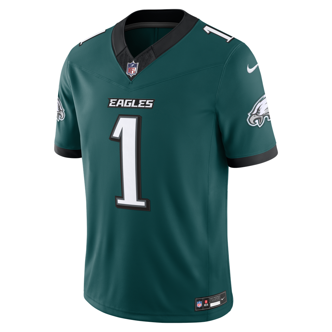 Men's Philadelphia Eagles Jalen Hurts Nike Midnight Green product image 2