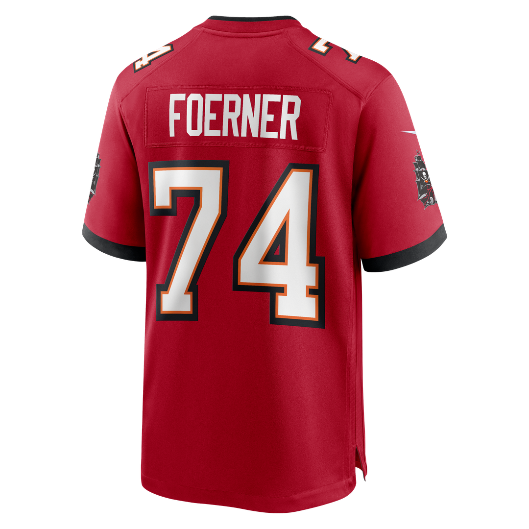 Men's Tampa Bay Buccaneers Marshall Foerner Nike Red Team product image 5