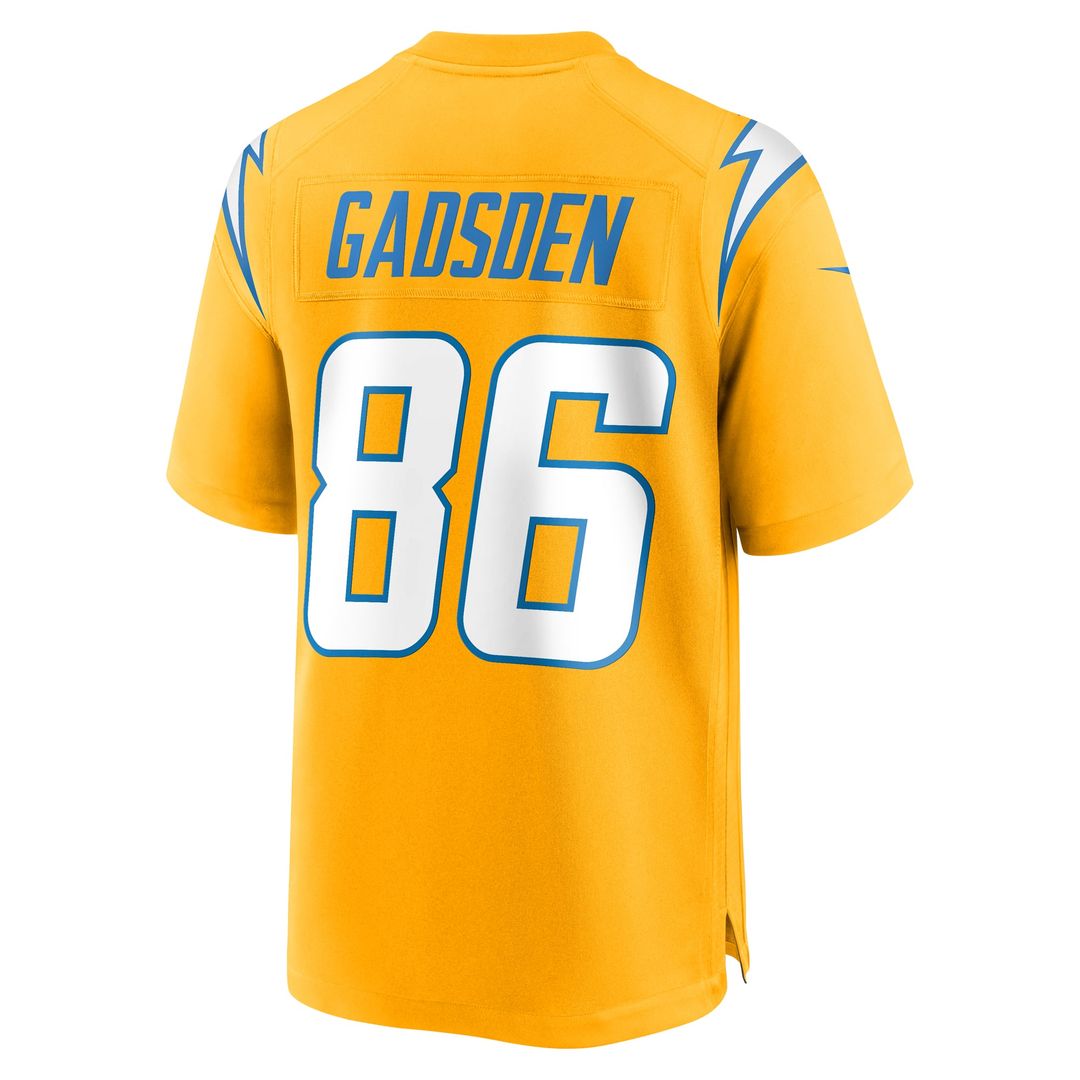 Men's Los Angeles Chargers Oronde Gadsden Nike Gold product image 9