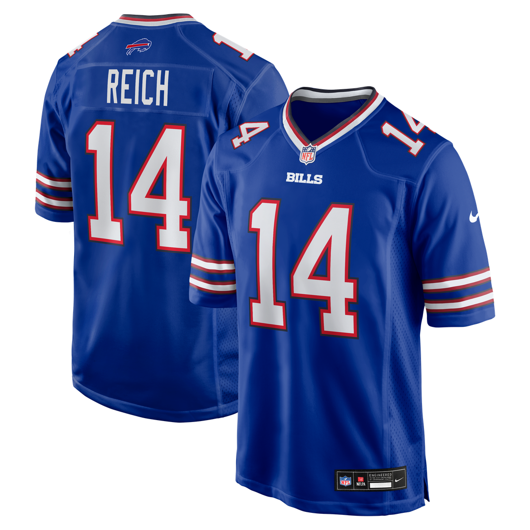 Men's Buffalo Bills Frank Reich Nike Royal Game Retired product image 1