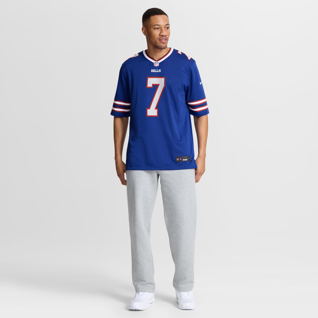Men's Buffalo Bills Ray Davis Nike Royal Team Game Jersey product image 4
