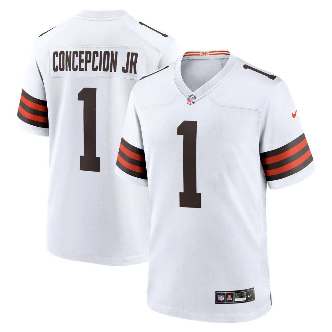 Men's Cleveland Browns KC Concepcion Jr. Nike White Game product image 3