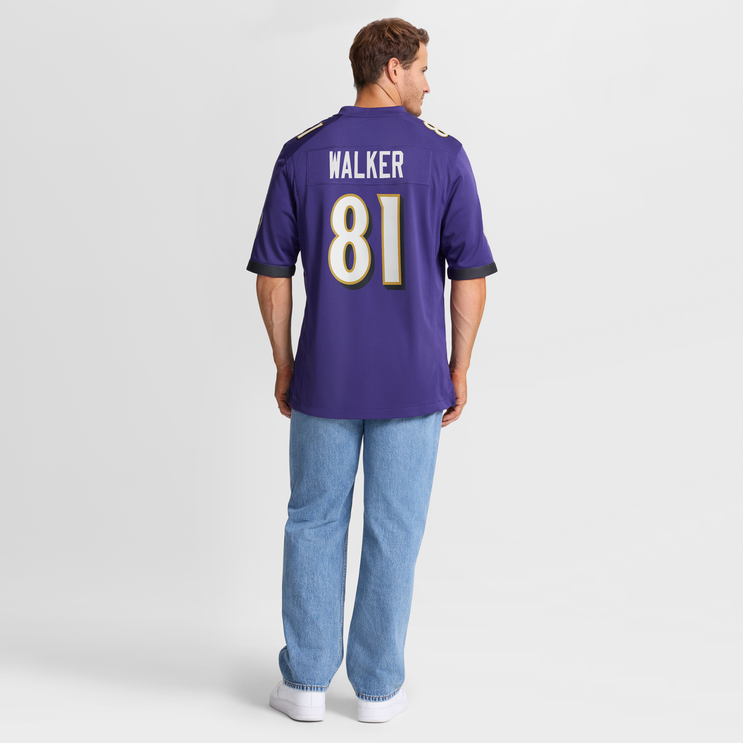 Men's Baltimore Ravens Devontez Walker Nike Purple Team product image 5