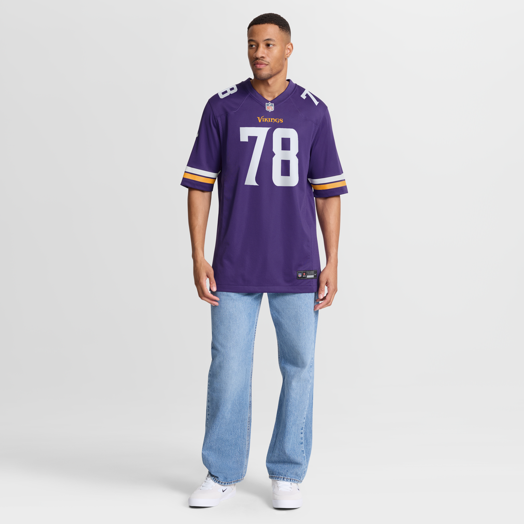 Men's Minnesota Vikings Ryan Kelly Nike Purple Team Game product image 7