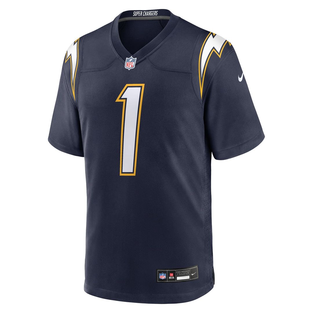 Men's Los Angeles Chargers Quentin Johnston Nike Gold product image 35