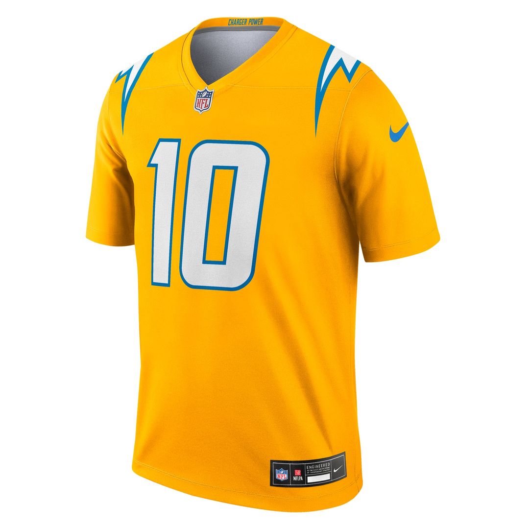 Men's Los Angeles Chargers Justin Herbert Nike Gold product image 2