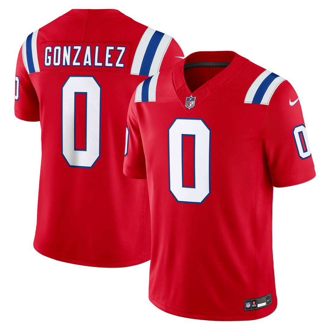 Men's New England Patriots Christian Gonzalez Nike Navy product image 7