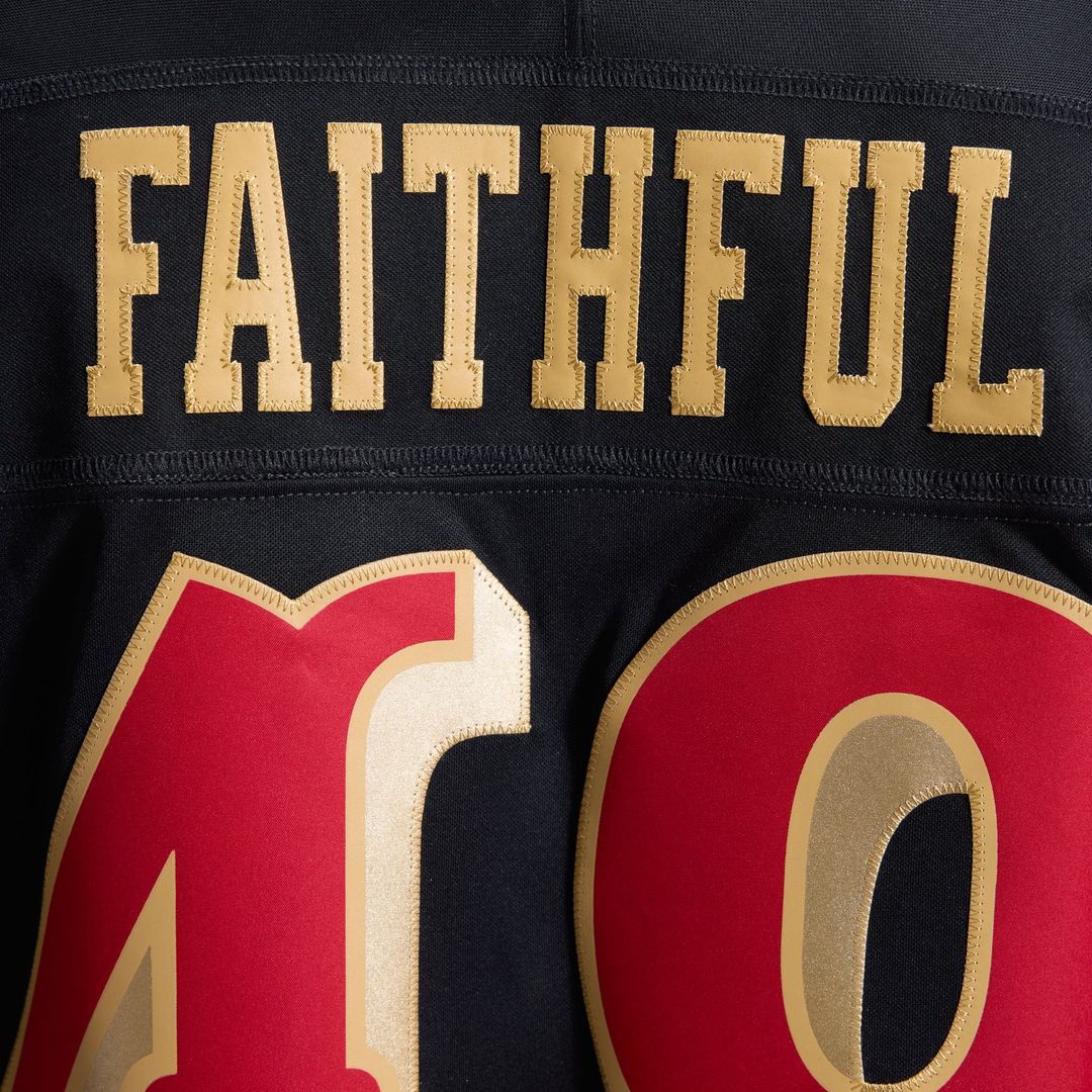 Men's San Francisco 49ers The Faithful Nike Black Rivalries product image 14
