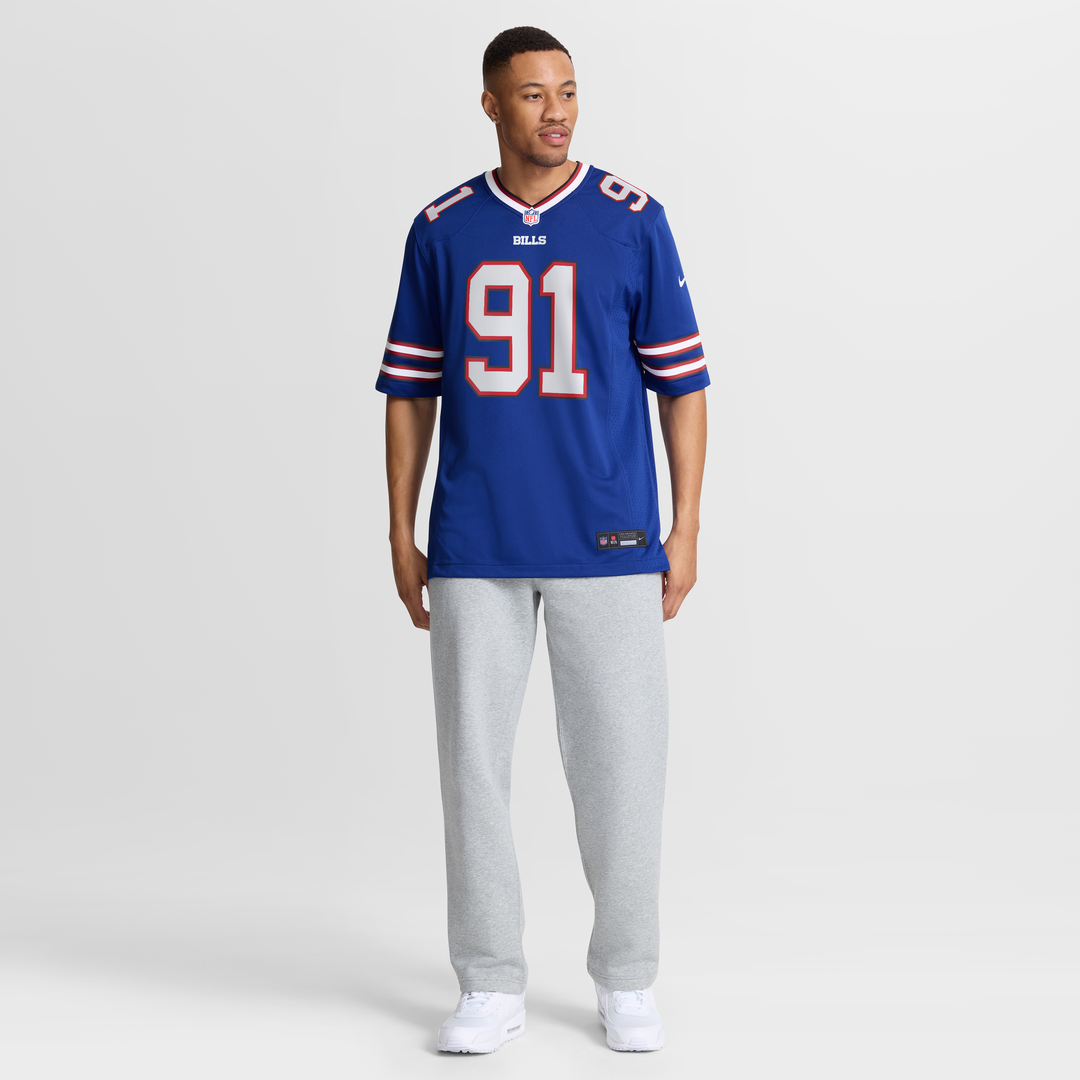 Men's Buffalo Bills Ed Oliver Nike Royal Team Game Player product image 7
