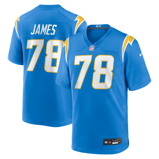 Men's Los Angeles Chargers Andre James Nike Powder Blue product image 1