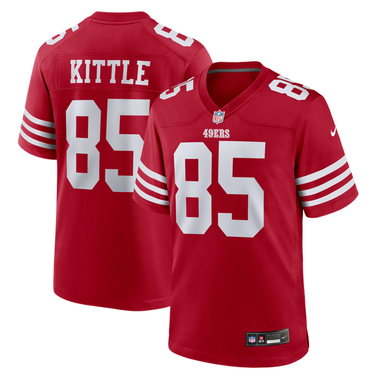 Men's San Francisco 49ers George Kittle Nike Scarlet Player product image 1