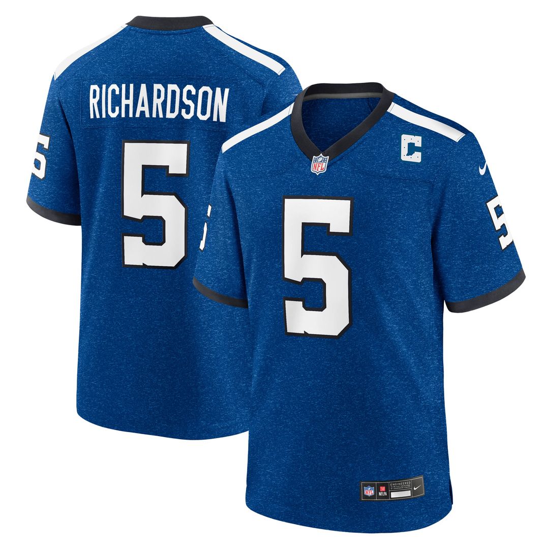 Men's Indianapolis Colts Anthony Richardson Nike Royal product image 1