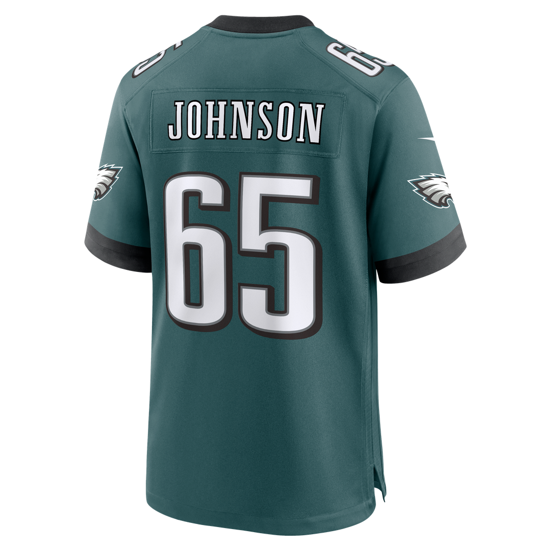Men's Philadelphia Eagles Lane Johnson Nike Midnight Green product image 3