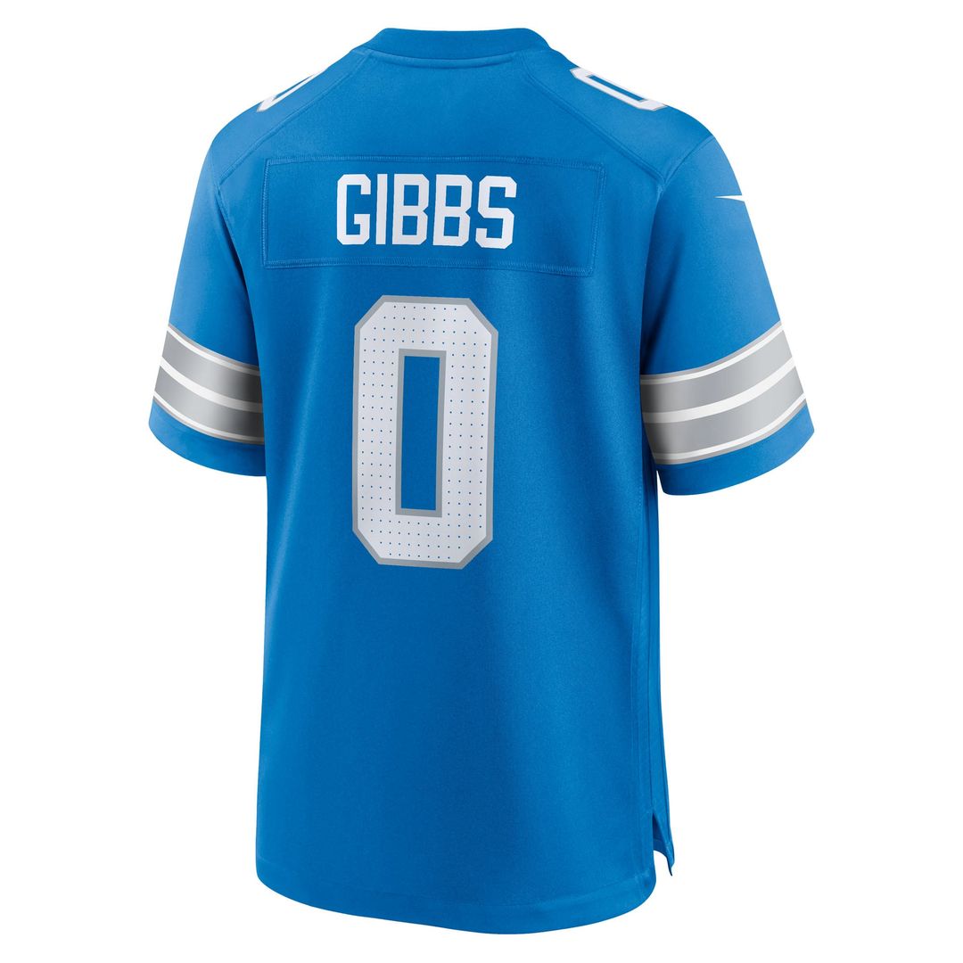 Men's Detroit Lions Jahmyr Gibbs Nike White Game Player product image 21