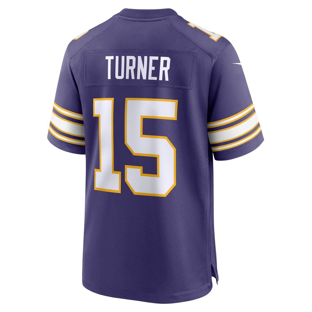 Men's Minnesota Vikings Dallas Turner Nike Purple Alternate product image 3