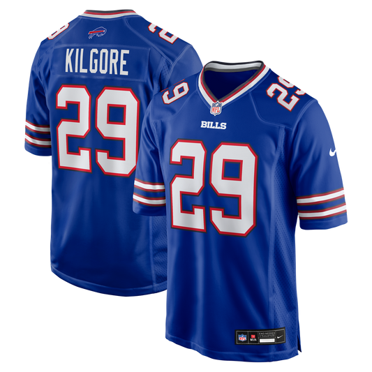 Men's Buffalo Bills Jalon Kilgore Nike Royal Team Game product image 1