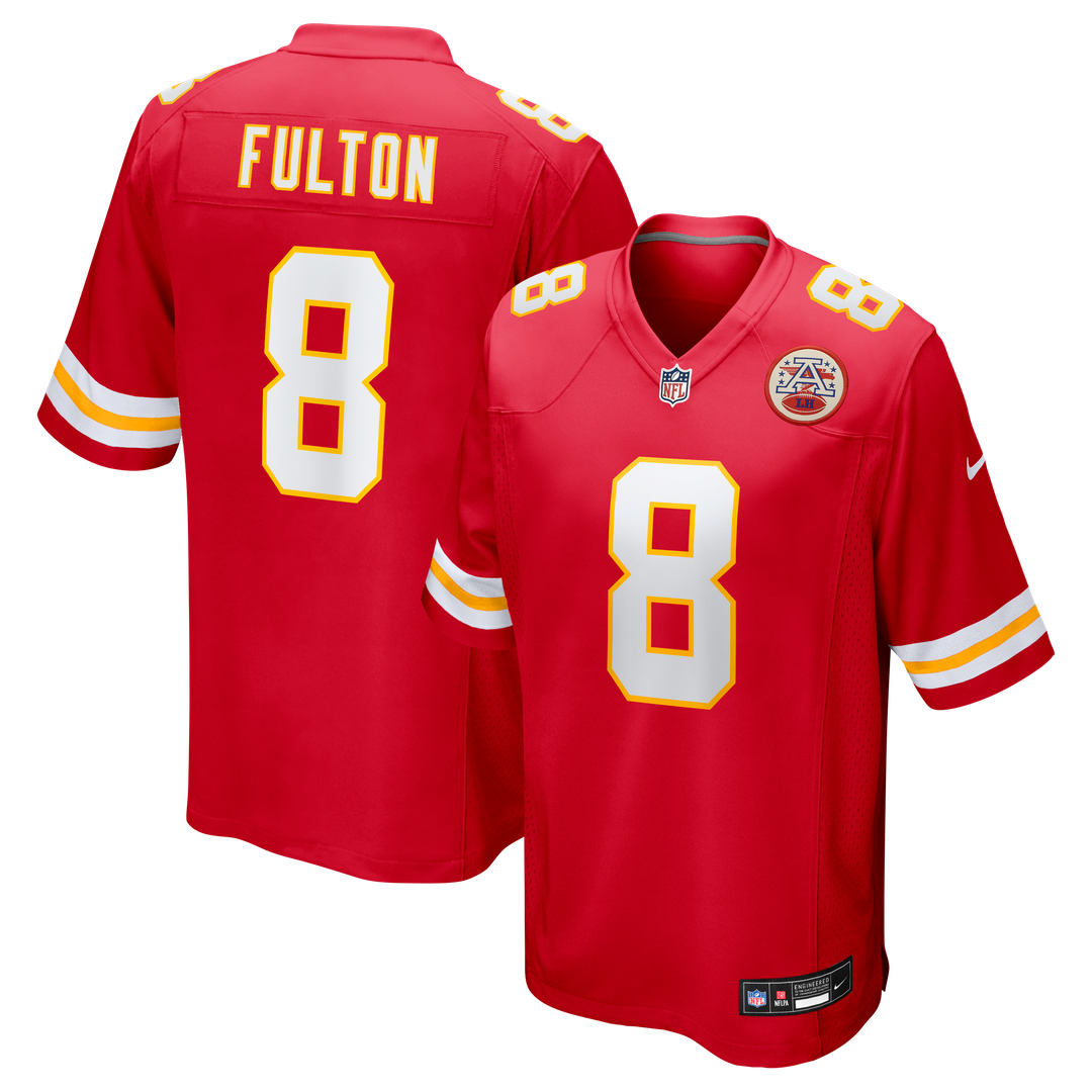 Men's Kansas City Chiefs Kristian Fulton Nike Red Team Game product image 1